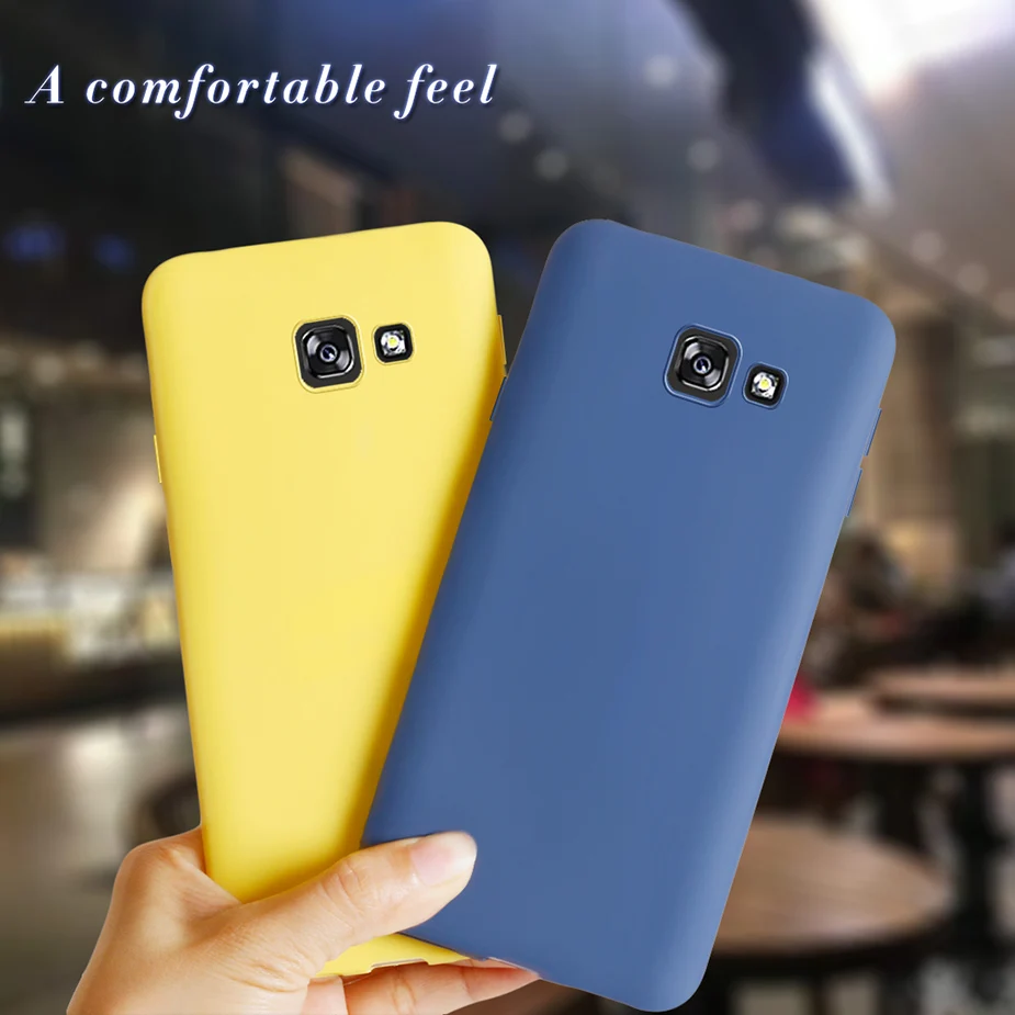 Яркий Модный чехол для Samsung Galaxy A5 2017 A520F A5200 мягкий силиконовый тонкий ярких цветов