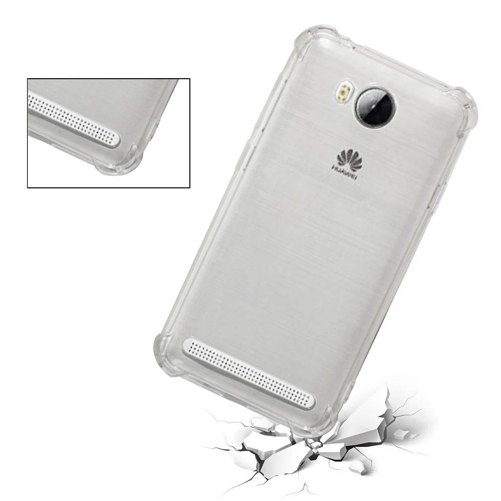 Для Huawei Y3 II чехол ТПУ Силиконовый противоударный Прозрачный для телефона