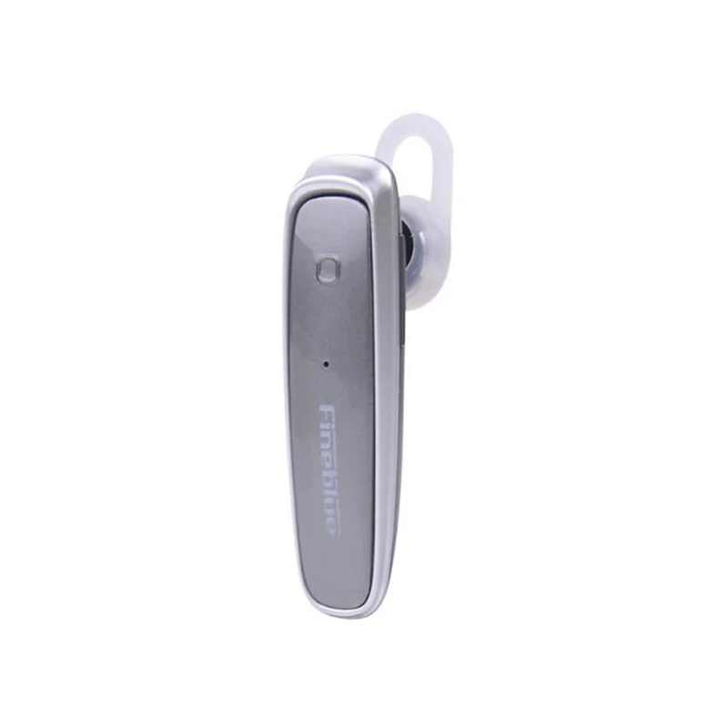 Серый Fineblue FX-1 Bluetooth 4,0 Беспроводная стереогарнитура наушники с микрофоном для Iphone Android Hands Free Music Talk наушники - Цвет: Серый