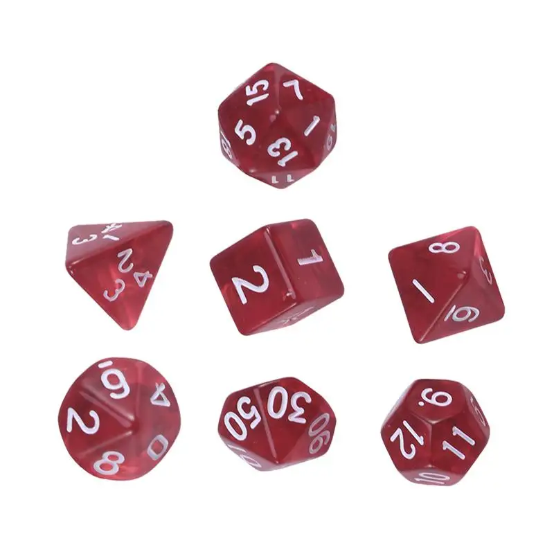 20-двусторонняя игра в кости цифровые кости D20 многогранные кубики для Подземелья и Драконы настольные игры