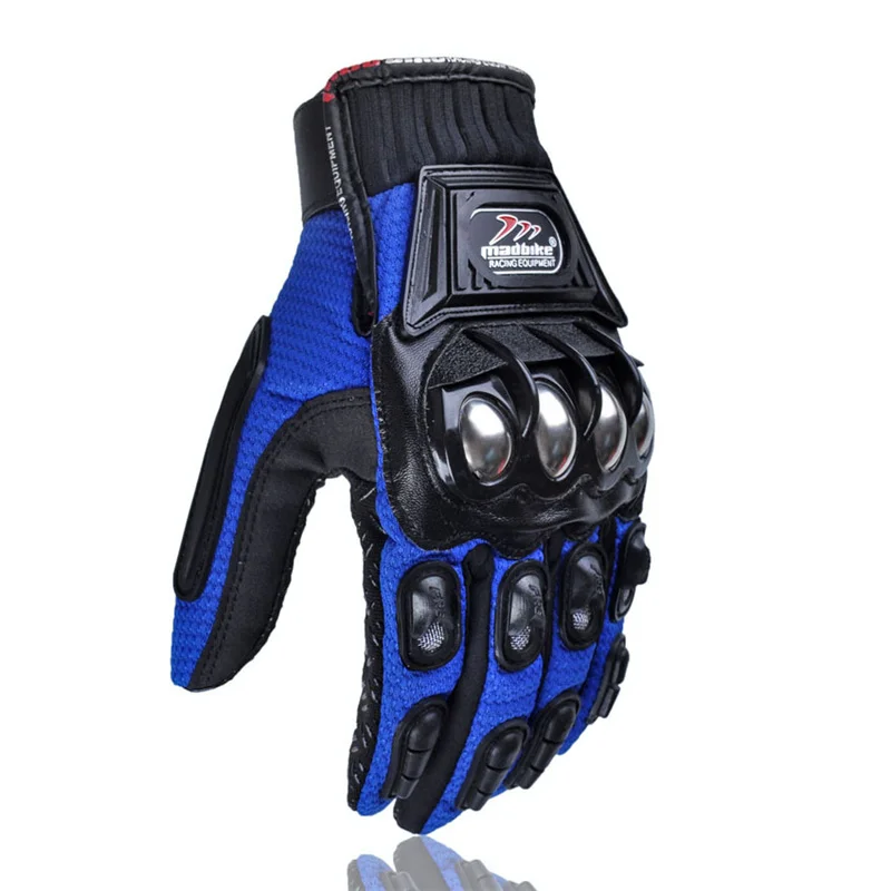 Мужские кожаные перчатки для мотокросса BOZXRX длинные защитные велоспорта