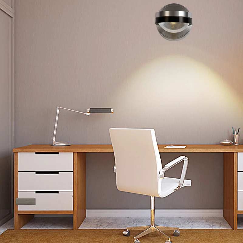 Светодиодный Освещение Современный простой небольшой настенный светильник