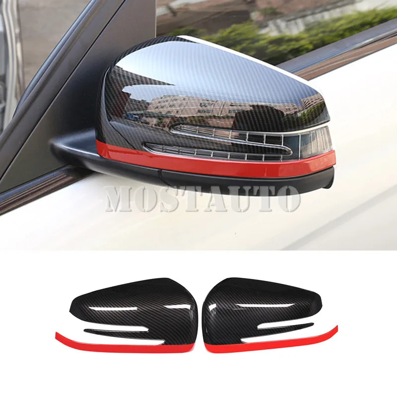 Для Benz E Class W212 Coupe W207 C207 углеродное волокно стиль зеркала заднего вида 2012- 2 шт