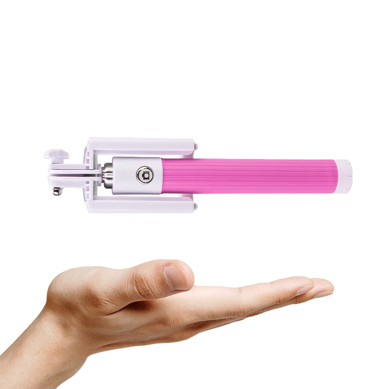 Hanmi Мини Складная палка для селфи монопод Штатив Проводная эгоистичная кабель