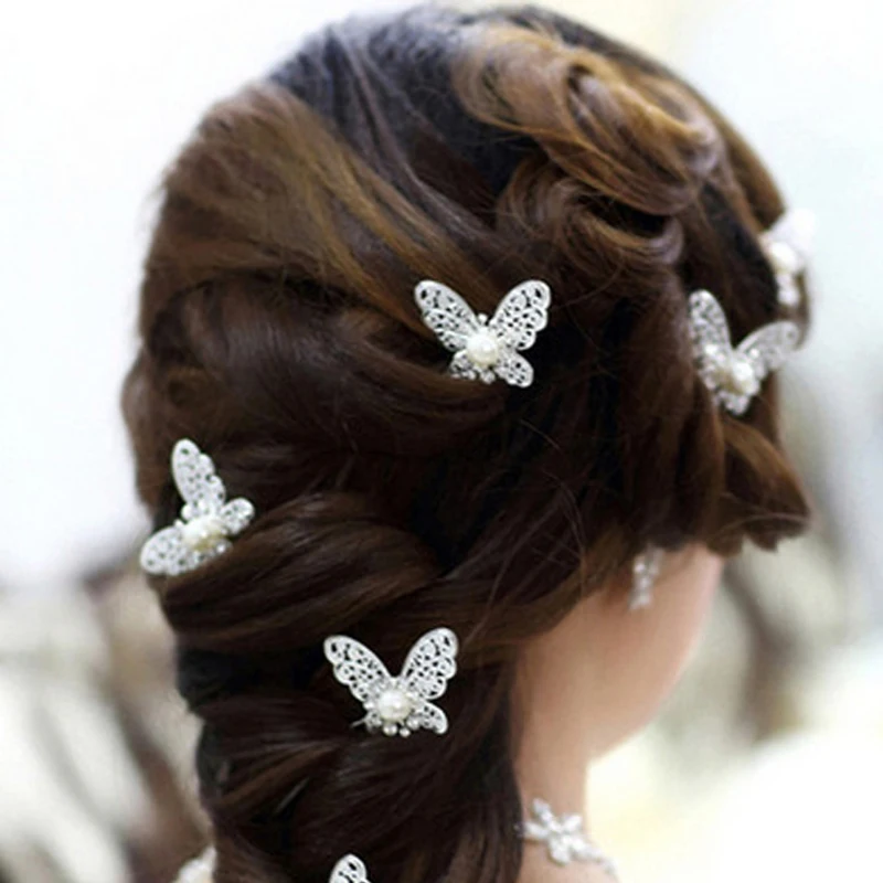 20 шт металлический u образный Форма заколка для волос палки Свадебные открытая