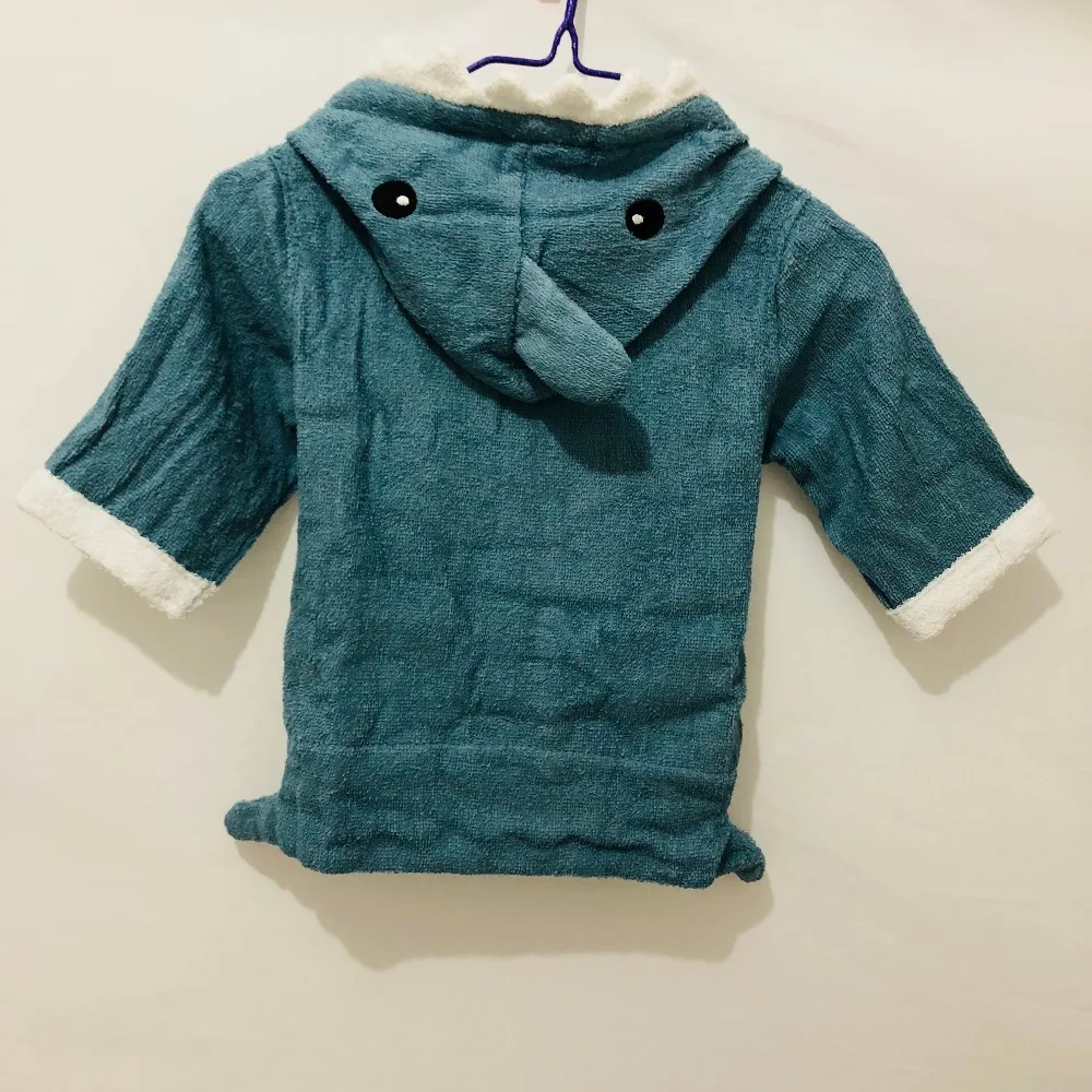 Хлопковые банные халаты для мальчиков и девочек размеры L|Халаты| |