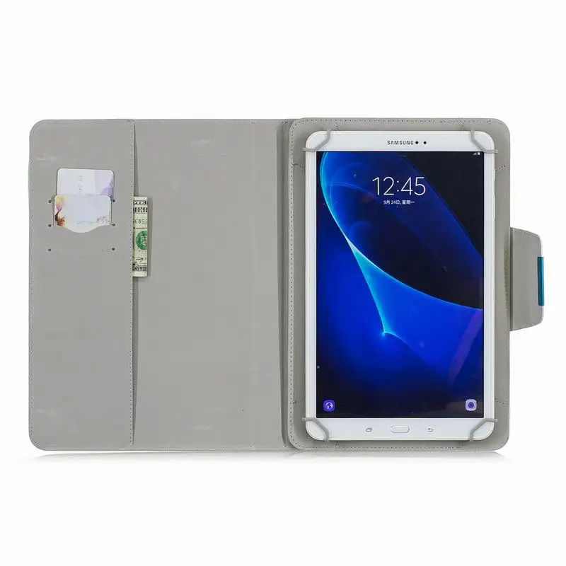 Универсальный 10 дюймовый планшетный ПК чехол для Samsung Galaxy Tab A A6 10,1 дюймов T510 T515 T580 T585 Крышка для huawei M5 Lite T5 10
