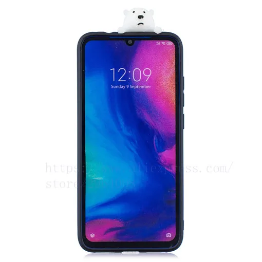 Чехол TRISEOLY для Xiaomi Redmi Note 7, силиконовый чехол с изображением животных для Redmi 7 Note 7 Pro, с 3D рисунком, для защиты Xiomi Note7 6,3