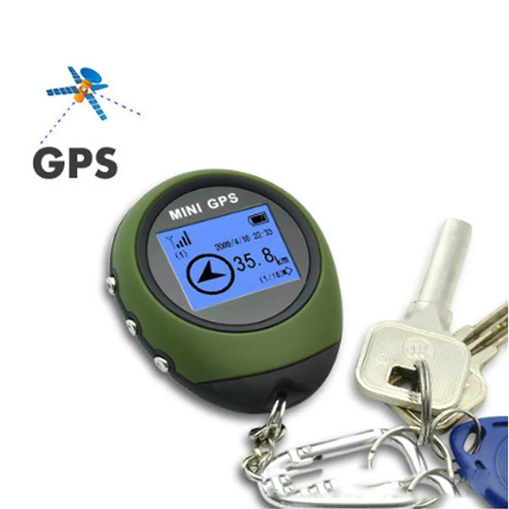 Camecho мини gps трекер локатор Finder навигационный приемник Ручной USB Перезаряжаемый с электронным компасом для путешествий на открытом воздухе