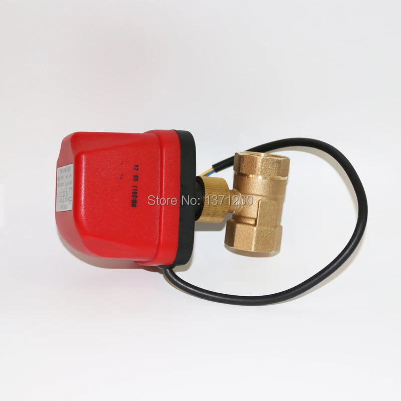CWX-50K DN20 G3/4 &quotшаровой кран быстрой установки для системы обогрева квартиры AC220V CR03