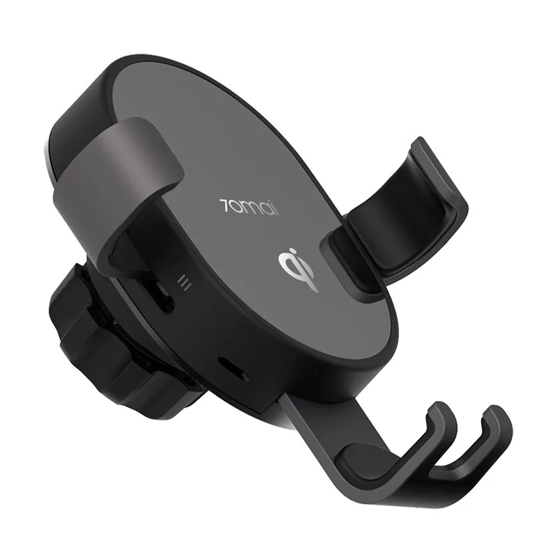 Для Xiaomi 70mai Qi Беспроводное зарядное устройство для телефона автомобильное беспроводная зарядка с подставкой интеллектуальный датчик 10 Вт Быстрая зарядка автомобильный стенд для iPhone X XR Xs зарядка для телефон