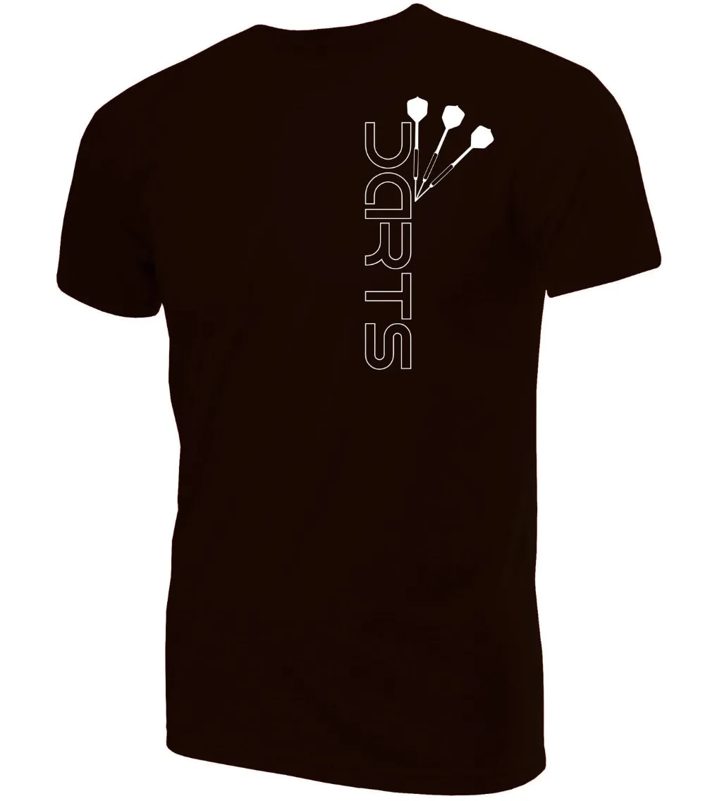 

2019 Newest Fashion Darts Logo Printed T-Shirt ~ Novelty Birthday Present or Gift All Sizes Men'S High Quality Tees
