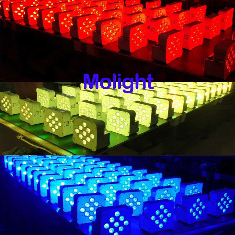 8 шт./flycase беспроводной сценический светильник с аккумулятором Uplighting дискотечный