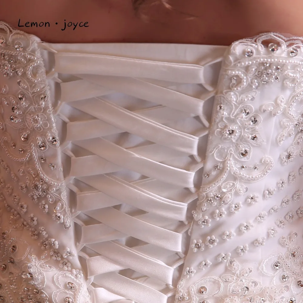 Роскошные свадебные платья 2020 новейшие Пышные бальные с аппликацией из бисера и