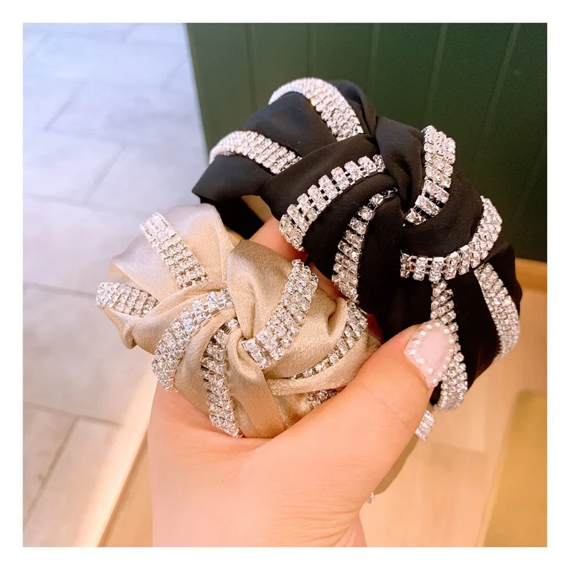 Шелковые атласные бриллиантовые бриллианты для женской искусственной кожи