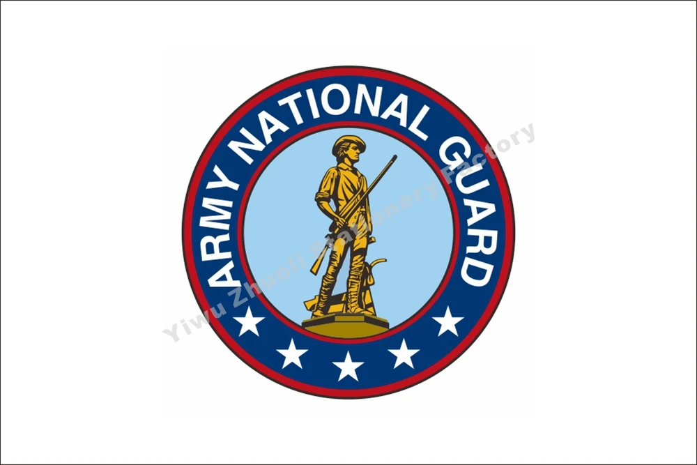 

US Army National Guard Flag 3ft X 5ft Polyester Banner Flying 150* 90cm Custom Flag Outdoor AF5