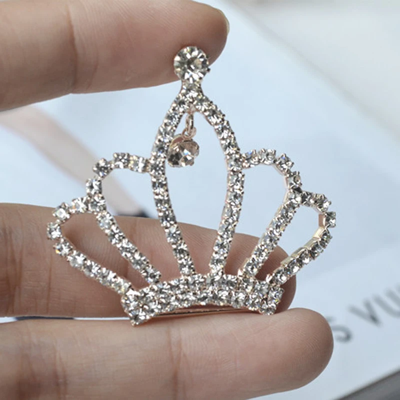 Аксессуары из стразов в форме короны аксессуары для волос|applique diy|hair appliquesapplique bag |