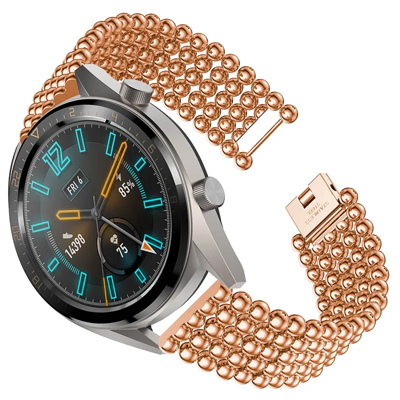 22 мм ремешок для часов Huawei watch GT band Samsung Gear S3 Frontier классический браслет сменный |