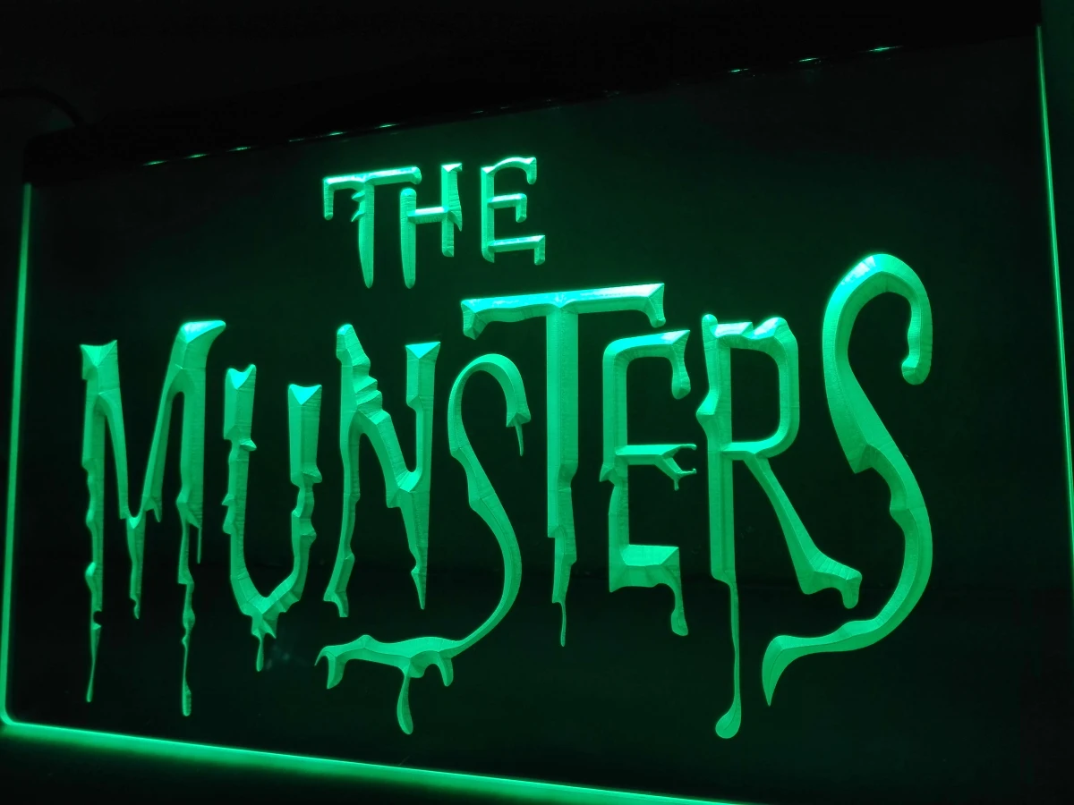 

LC255- The Munsters LED Neon Light Sign home decor crafts