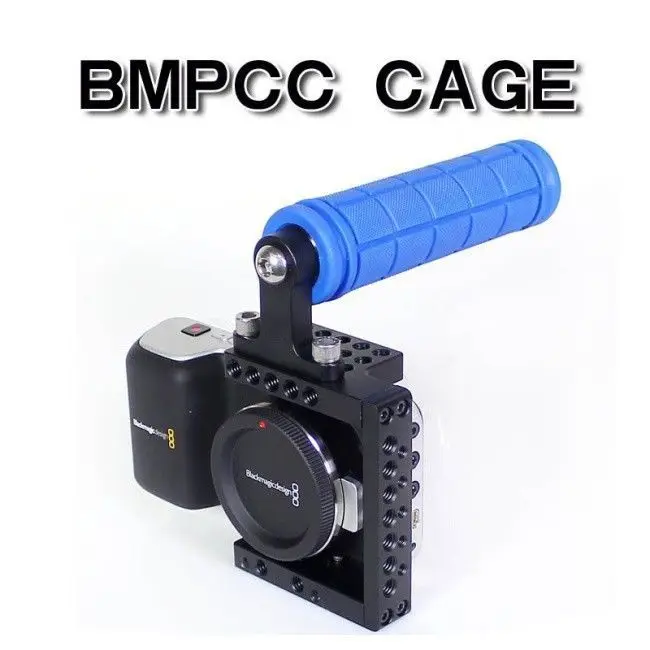 DSLR Rig Top Handle Baseplate BMPCC Cage Kit For BlackMagic Pocket Cinema camera | Электроника