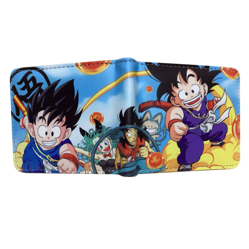 Новое поступление кошелек для мужчин аниме мультфильм Dragon Ball Супер Гоку кошелек для кредитных карт