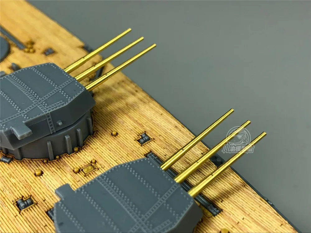 1/700 весы 406 мм Латунь баррель для Родни Tamiya по супер скидке 77502 Нельсон 77504 Трубач