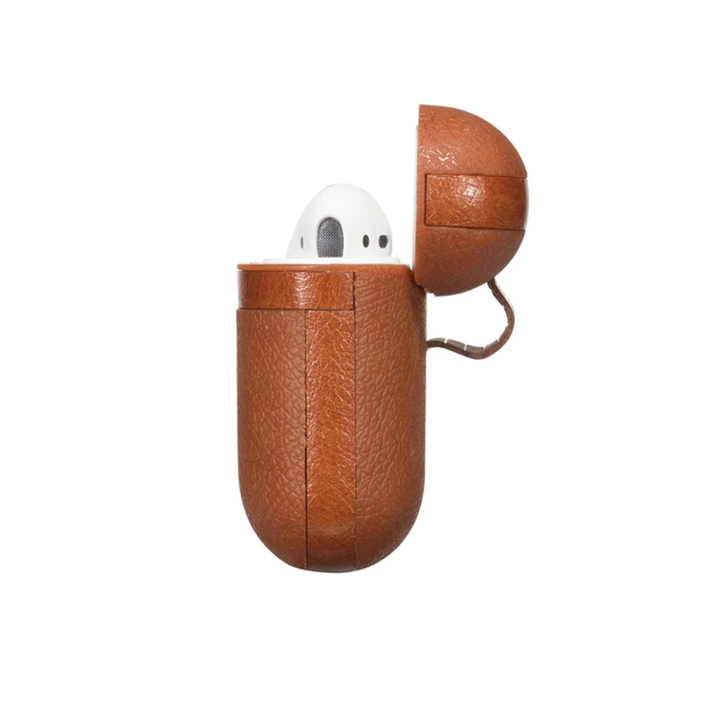 2 в 1 чехол для Apple AirPods беспроводные наушники Защитные чехлы Air Pods кожа + ТПУ Erpods