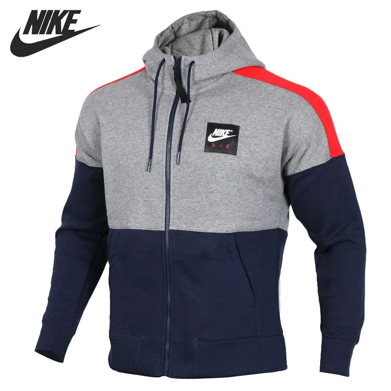 Оригинальное новое поступление NIKE Толстовка NSW AIR FZ FLC Мужская куртка спортивная