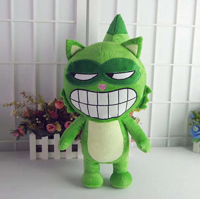 Плюшевые куклы Happy Tree Friends плюшевые игрушки Аниме Lifty & Shifty мягкая подушка 38 см