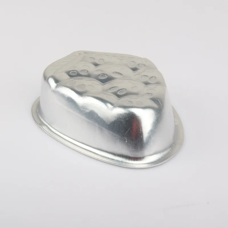 

5pcs/10pcs Aluminum Cake Mold Strawberry Shaped pudding Moulds Bread/Jelly Bakeware Mini Baking Tools P10090