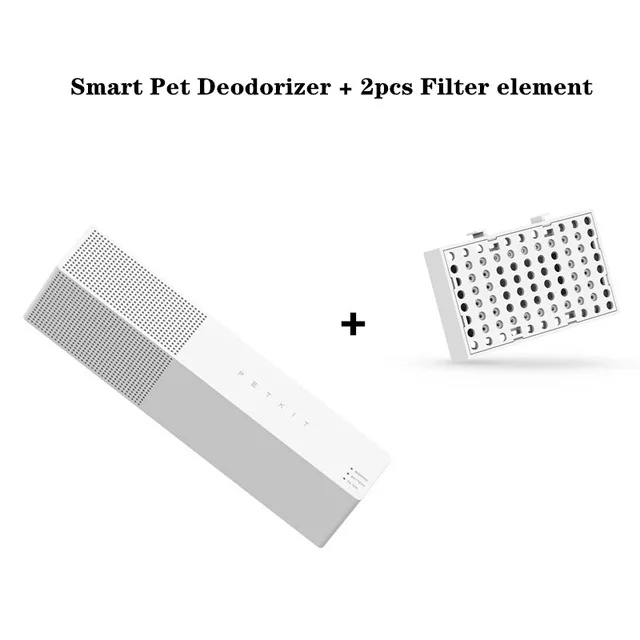 Deodorizer 2pcFilter Xiaomi Mijia PETKIT, умный дезодорант для домашних животных, очиститель воздуха, для удаления запаха в помещении, для домашних животных, собак, мочи, очиститель кошачьих туалетов, свежий с умным сенсором - Color: Deodorizer 2pcFilter