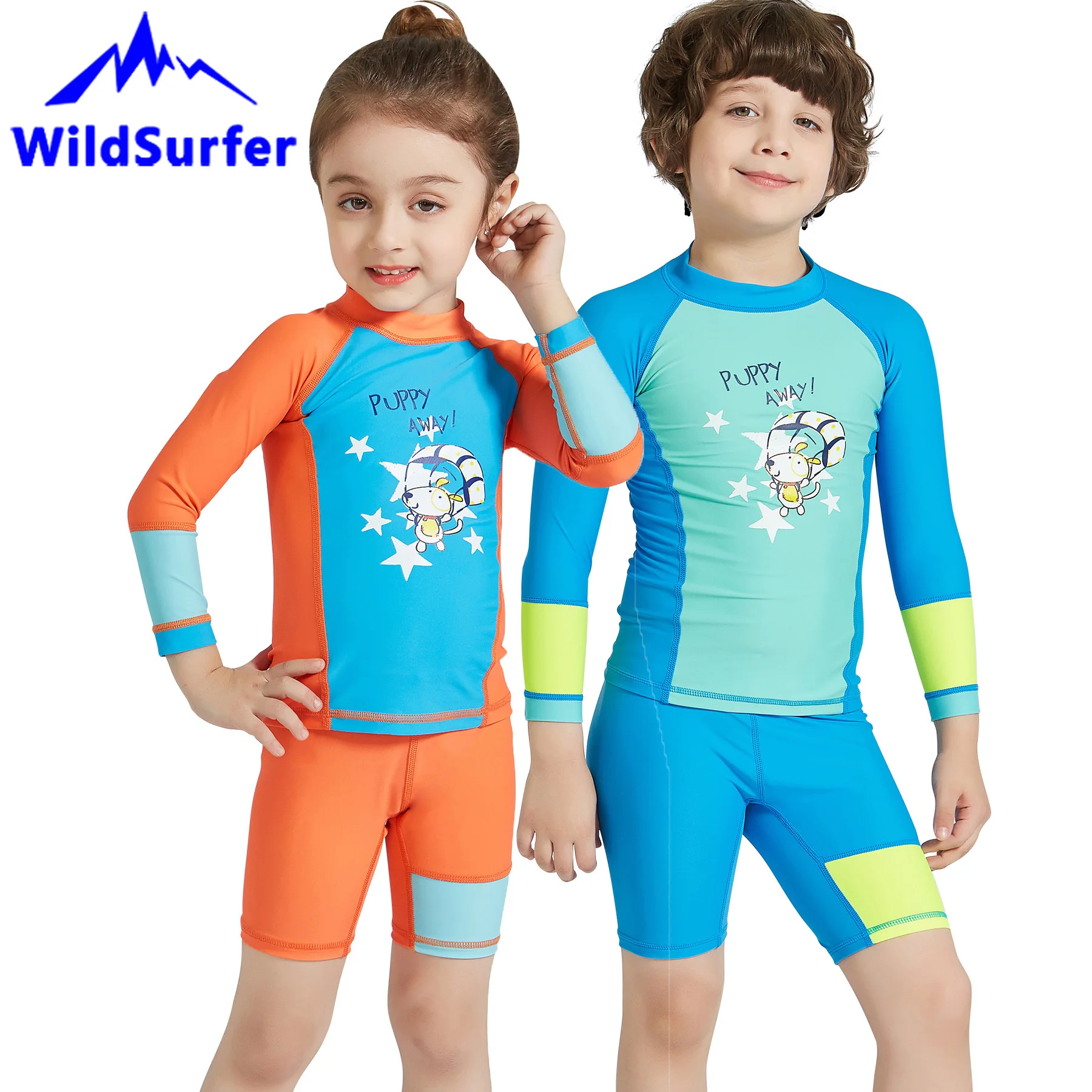 WildSurfer/костюмы из двух предметов От 2 до 12 лет детский купальный костюм для