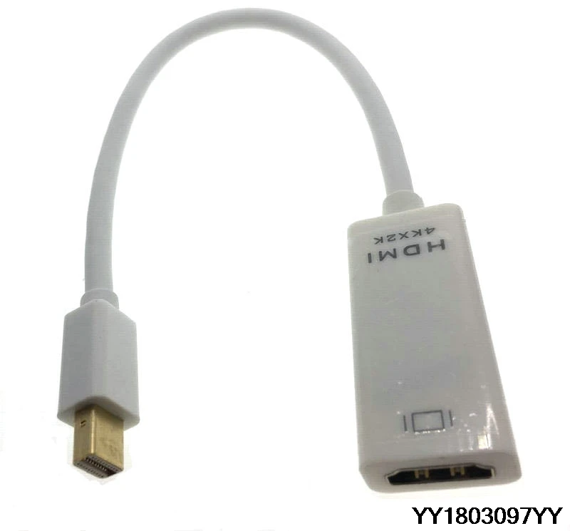 4k Mini DisplayPort-HDMI Кабель-адаптер для мужчин и женщин DP Thunderbolt конвертер MacBook Mac iMac