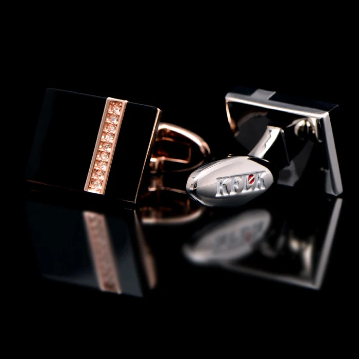 2 цвета KFLK ювелирные изделия 2018 запонки для рубашек мужские брендовые пуговицы с