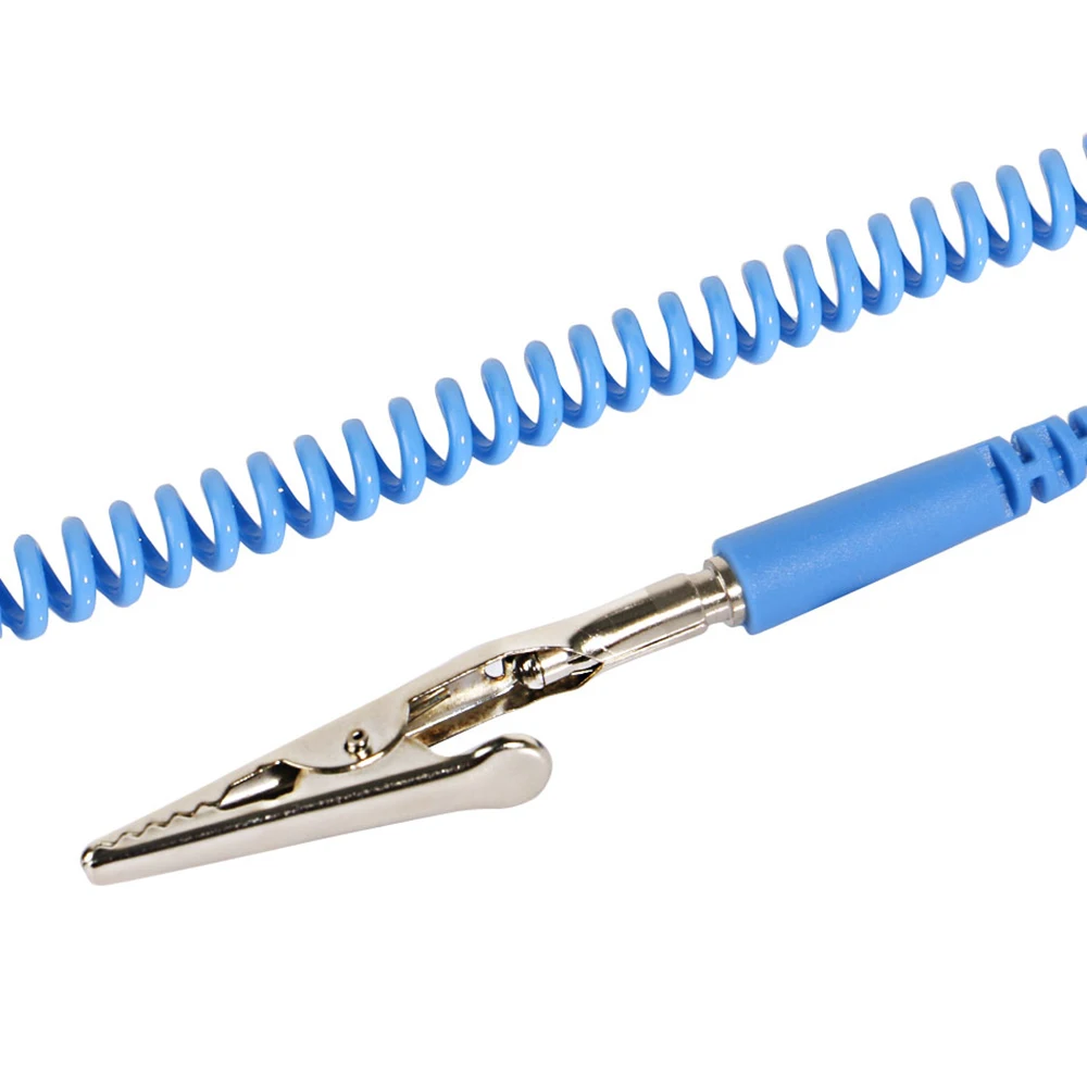 Бесплатная доставка Лучший Антистатический ESD ремешок на запястье эластичная