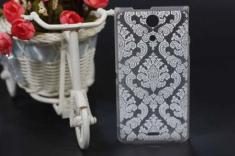 Модный новый жесткий чехол из поликарбоната для Sony Xperia ZR M36H C5502 C5503 черно белый с