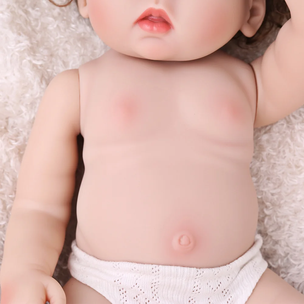 Полностью мягкие силиконовые куклы Reborn Baby 48 см, реалистичные куклы Bebe Reborn Girl, куклы Alive, Игрушки для ванны, Детские милые игрушки Menina, подарки на день рождения