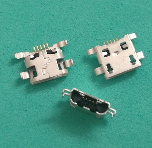 20 шт./лот для Alcatel 5020 OT5020 OT5020D 5020D Micro USB зарядное устройство коннектор подключения