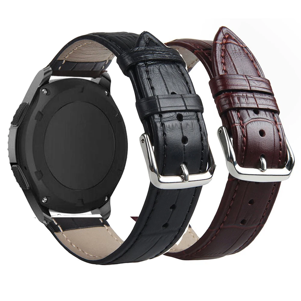 Ремешок для часов Samsung galaxy 20 мм 22 активный 42 46 Gear sport S2 S3 классический Frontier Band huami