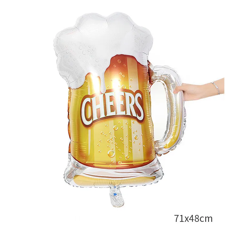 Большой размер корона пивная кружка бокал шампанского пива Коктейльная