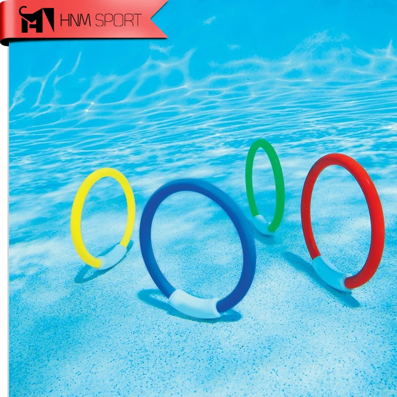 4 шт./лот кольцо для дайвинга аксессуар бассейна игрушка плавания детей водный
