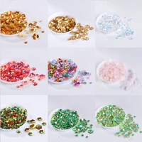 hot sale 10gpack mix size plum flower cup sequins sewing craftembellishment findings 3d flowers shape sequin for craft