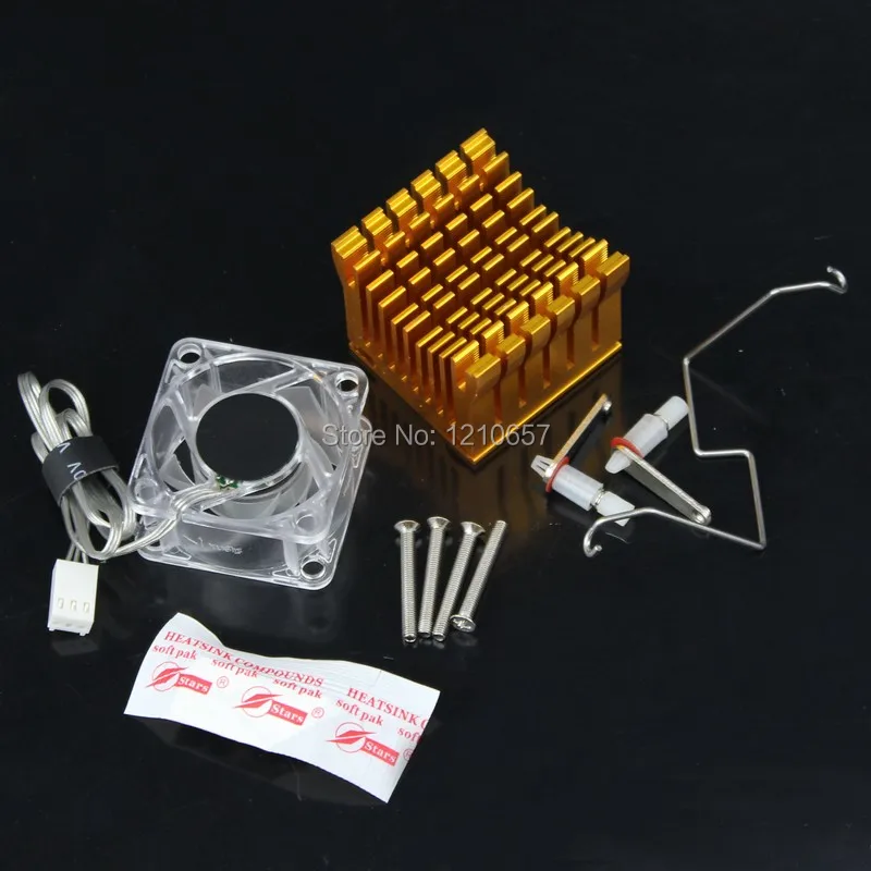 5 шт. в партии алюминиевый радиатор ребра кулер вентилятор для ПК Northbridge чипсет