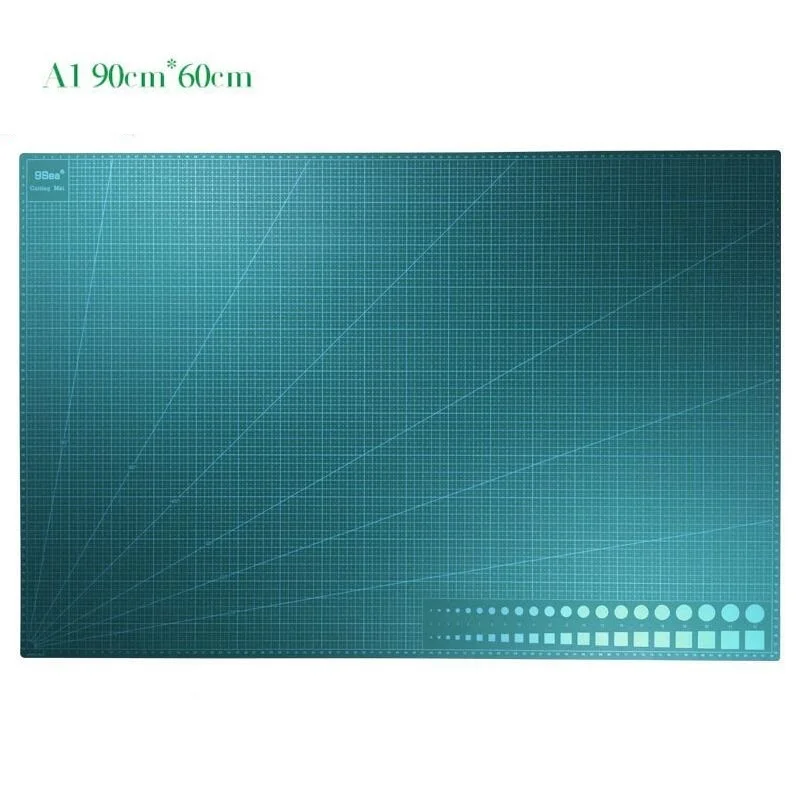 Двухсторонний режущий коврик A1 большая режущая пластина из ПВХ с белым