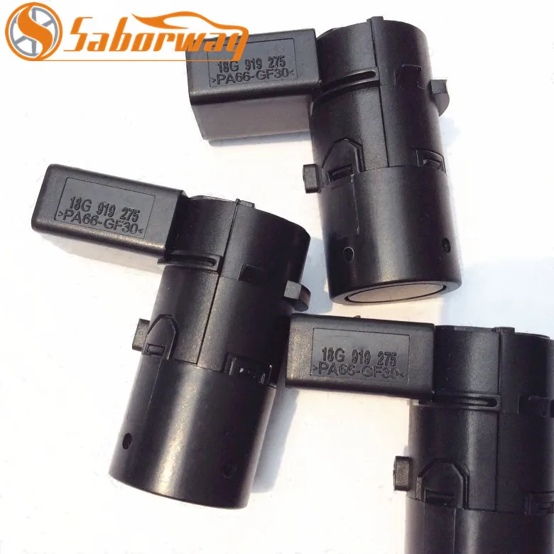 Saborway 4 шт. задний датчик парковки PDC для BORA 1998 1999 2000 2001 2002 2003 2004 18G919275 18G 2005 919|Датчик