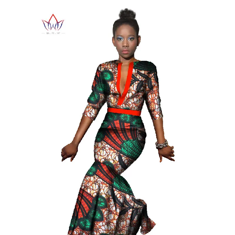 2017 осеннее платье комплект из 2 предметов для женщин длинная рубашка Дашики юбка