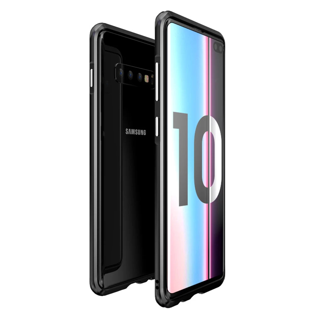 Для samsung Galaxy S10 Plus, чехол-бампер,, изогнутый металлический чехол Luphie для samsung S10, чехол S10e, ультра тонкая алюминиевая рамка, чехол