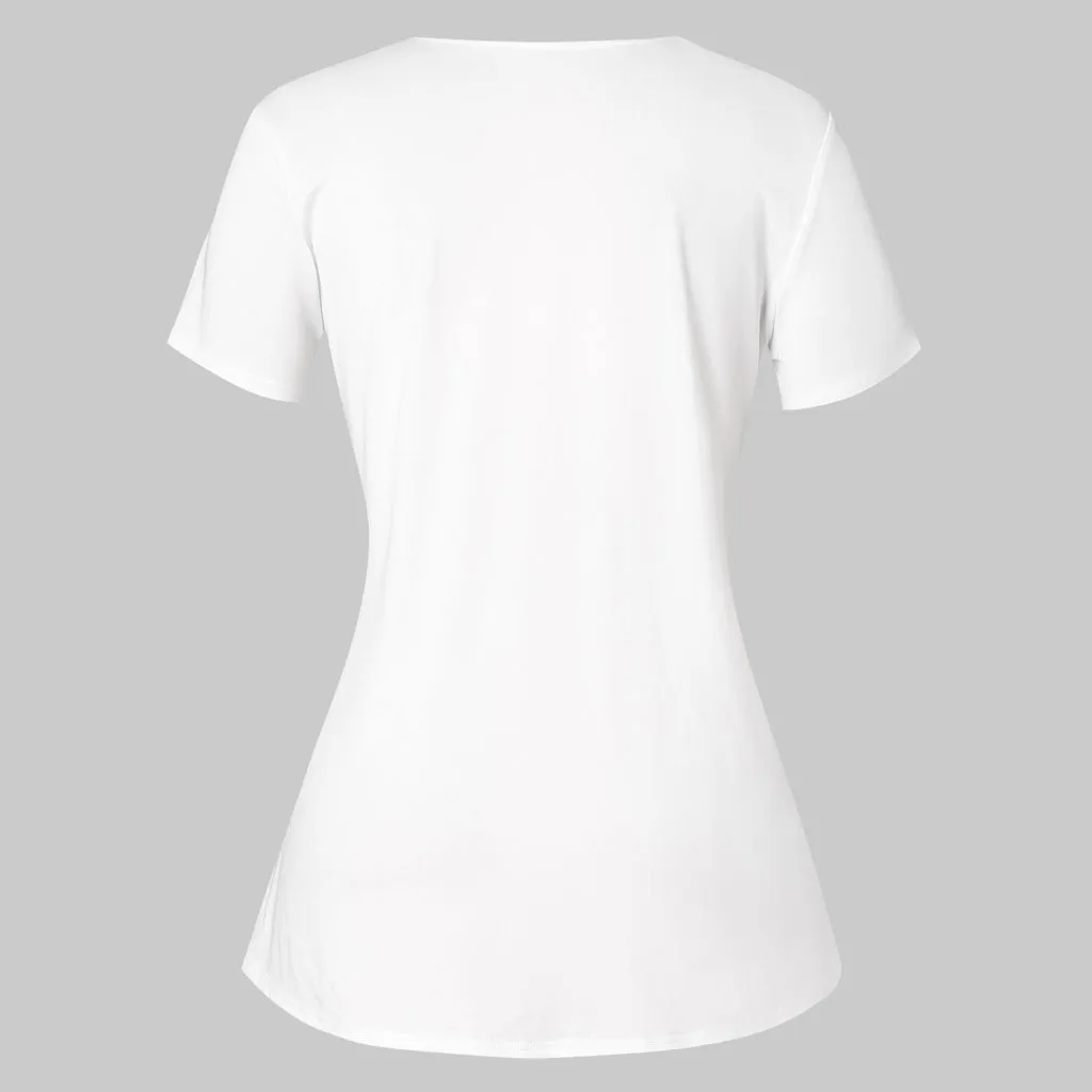 Летняя модная женская рубашка большого размера с бабочкой и музыкальной нотой