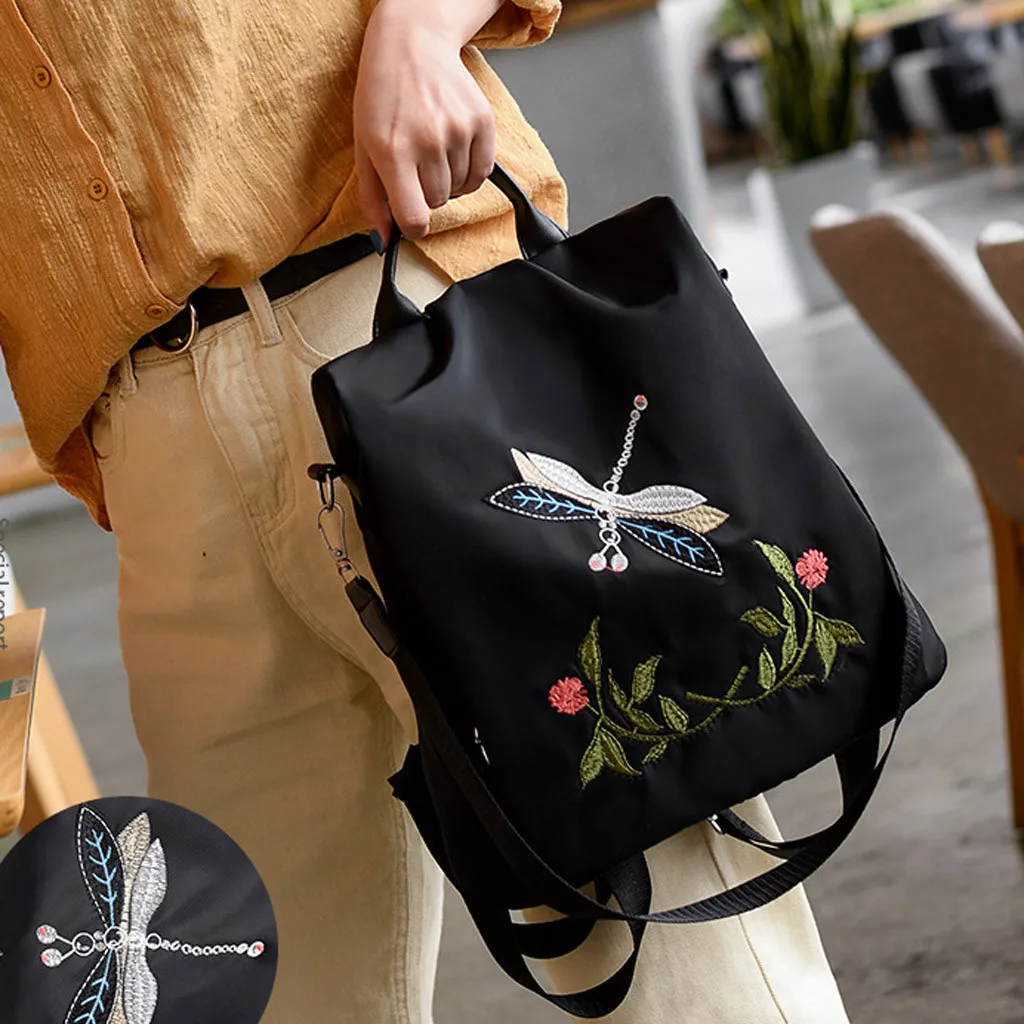 Mochila Feminina, женский рюкзак, водонепроницаемая нейлоновая сумка, противоугонные рюкзаки, вместительные сумки, bolsa feminina G