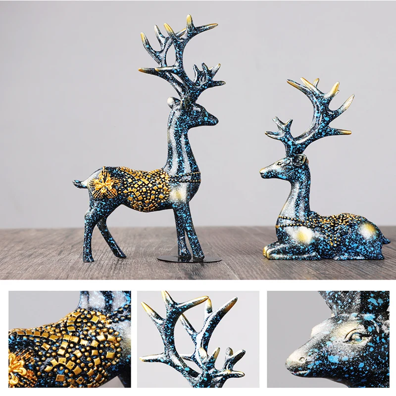 Новый мультяшный Рождественский орнамент для салона автомобиля ASFULL олень